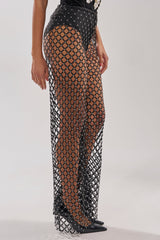 CELINE STUD MESH PANT
