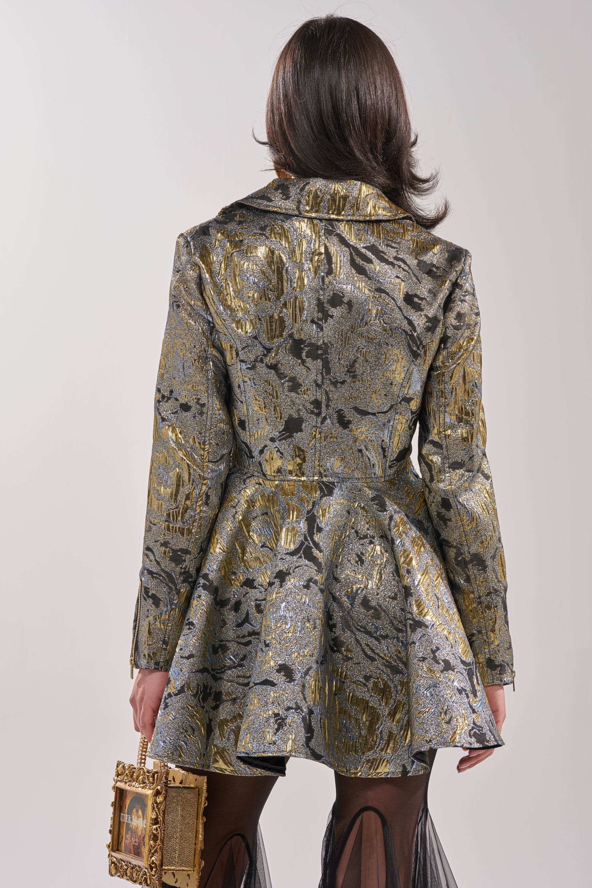 BROCADE HIGH LOW MOTO