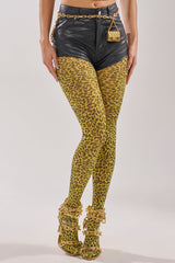 CHEETAH GURL TIGHTS