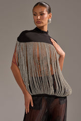 DRIPPING IN DIAMONDS BLOUSE