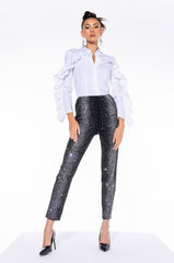 ALL NIGHT RHINESTONE SKINNY LEGGINGS