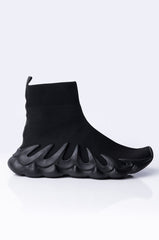 ALL YOU EVER TALK ABOUT FLAT SNEAKER BLACK