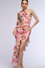 ALWAYS THE BRIDESMAID CUT OUT MIDI DRESS