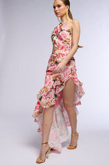 ALWAYS THE BRIDESMAID CUT OUT MIDI DRESS