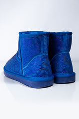 AZALEA WANG ALL NIGHT LONG MULTI STONE MINI ANKLE BOOTIES