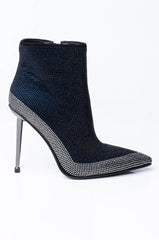 AZALEA WANG CAN'T LIE TO YOU STILETTO BOOTIE IN BLUE
