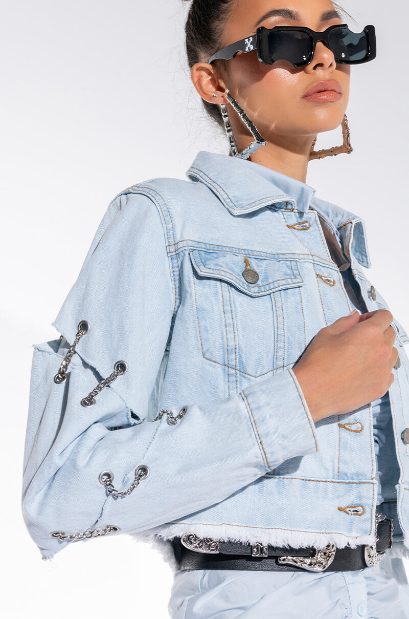 CHAIN GAME DENIM JACKET