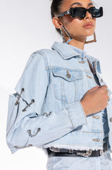 CHAIN GAME DENIM JACKET