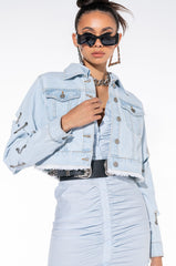 CHAIN GAME DENIM JACKET