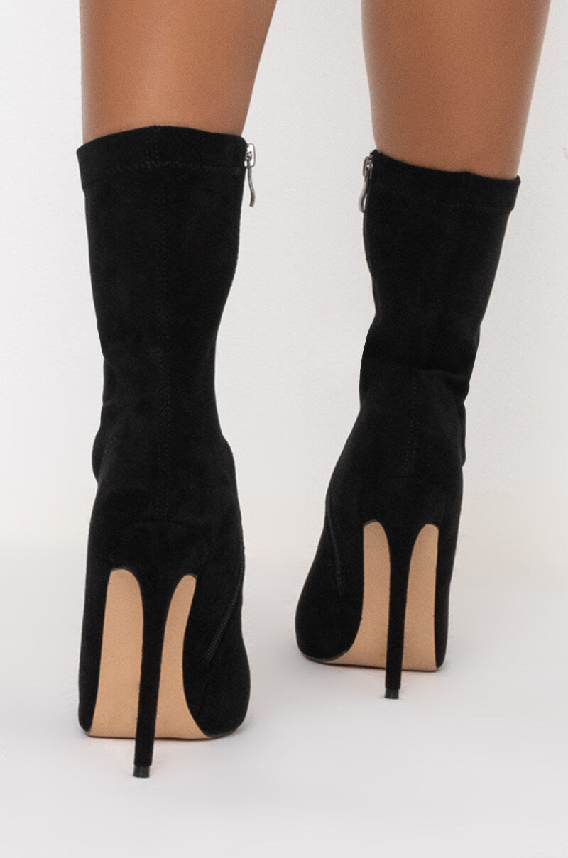 AZALEA WANG DARLING STILETTO HEEL BOOTIE