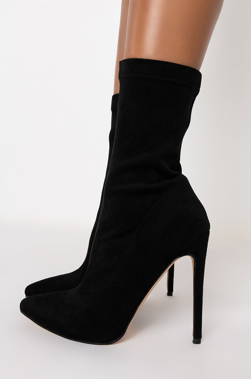 AZALEA WANG DARLING STILETTO HEEL BOOTIE