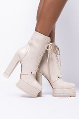 AZALEA WANG DON'T CALL ME YOURS CHUNKY BOOTIE IN BONE