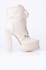 AZALEA WANG DON'T CALL ME YOURS CHUNKY BOOTIE IN BONE