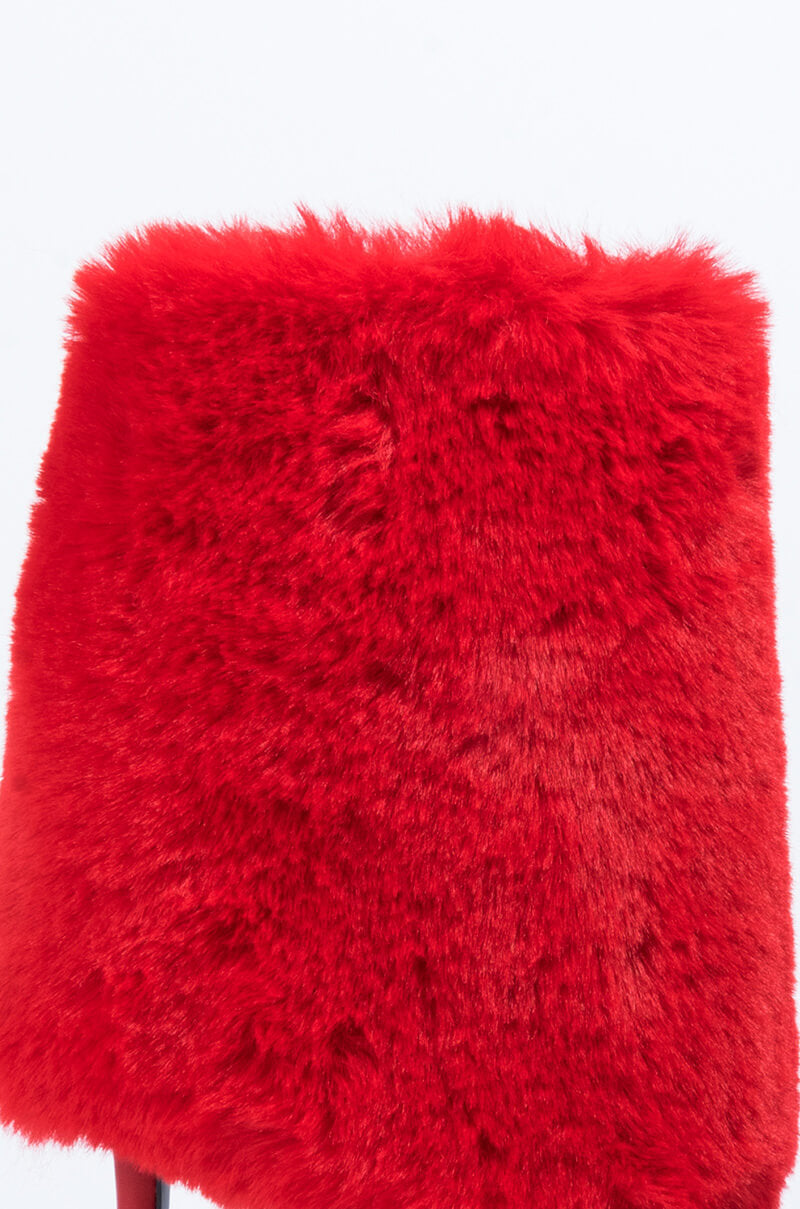 AZALEA WANG DONT PUT ME ON BOOTIE IN RED