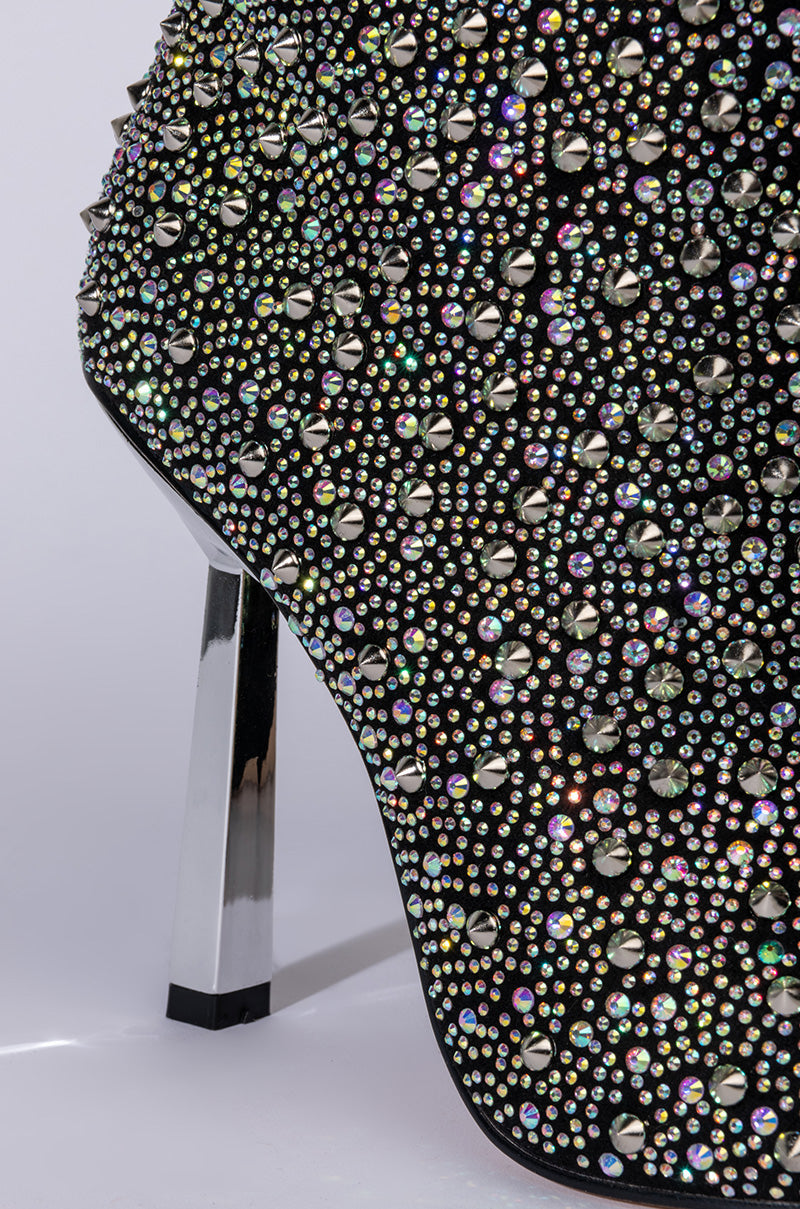 AZALEA WANG EYES ON ME STILETTO BOOTIE IN MULTI