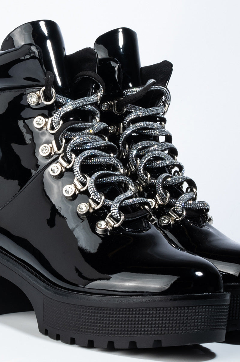 AZALEA WANG GIRL YOU KNOW YOURE A FREAK FLATFORM BOOTIE