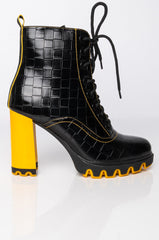 AZALEA WANG HAD TO LET YOU GO CHUNKY BOOTIE IN BLACK