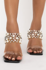 AZALEA WANG HOLD ON TO ME STILETTO SANDAL IN BLACK