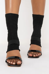 AZALEA WANG NOT LETTING YOU GO TONIGHT CHUNKY HEEL BOOTIE