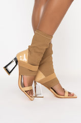 AZALEA WANG NOT LETTING YOU GO TONIGHT CHUNKY HEEL BOOTIE