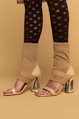 AZALEA WANG NOT LETTING YOU GO TONIGHT CHUNKY HEEL BOOTIE