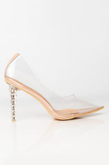AZALEA WANG NOW YOU KNOW ME STILETTO PUMP IN NUDE