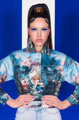 AZALEA WANG RENN OVERSIZE CROP JACKET