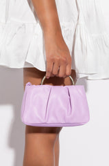 BAD HABITS LILAC PURSE
