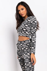 BADASS SNAKE BITCH CORSET HOODIE