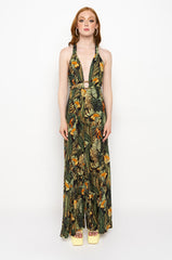 BAECATION LOOK HALTER TOP JUMPSUIT
