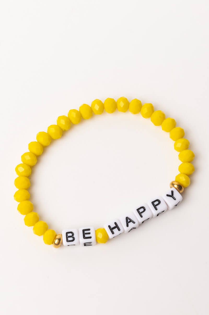 BE HAPPY BRACELET