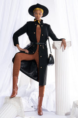 BERLIN TRENCH JACKET WITH UTILITY BELT