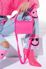BEST FRIEND ACRYLIC CHAIN PURSE