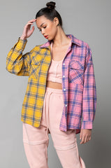 BEST OF ME LONG SLEEVE BUTTON UP