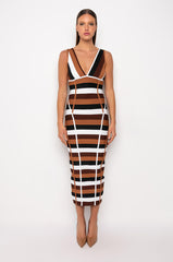 BETTER THAN THE HYPE BANDAGE MIDI DRESS
