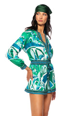 BIANCA TIE WAIST ROMPER