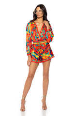 BIANCA TIE WAIST ROMPER