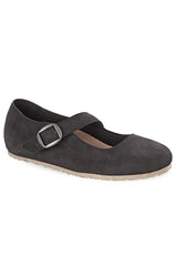 BIRKENSTOCK TRACY NUBUCK BLACK