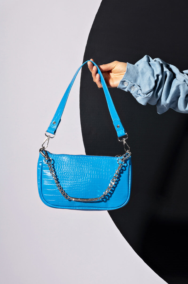 BLUE LAGOON CROC PURESE