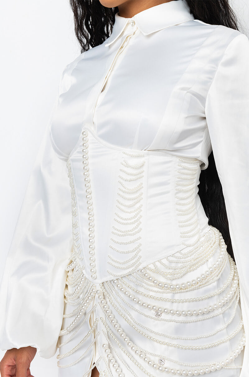BODY PEARL CORSET