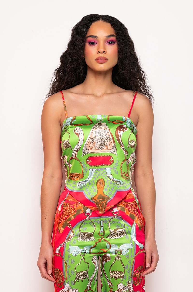 BONAIRE SATIN TOP
