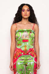 BONAIRE SATIN TOP