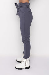 BONSOIR HIGH WASIT SKINNY SWEATPANT