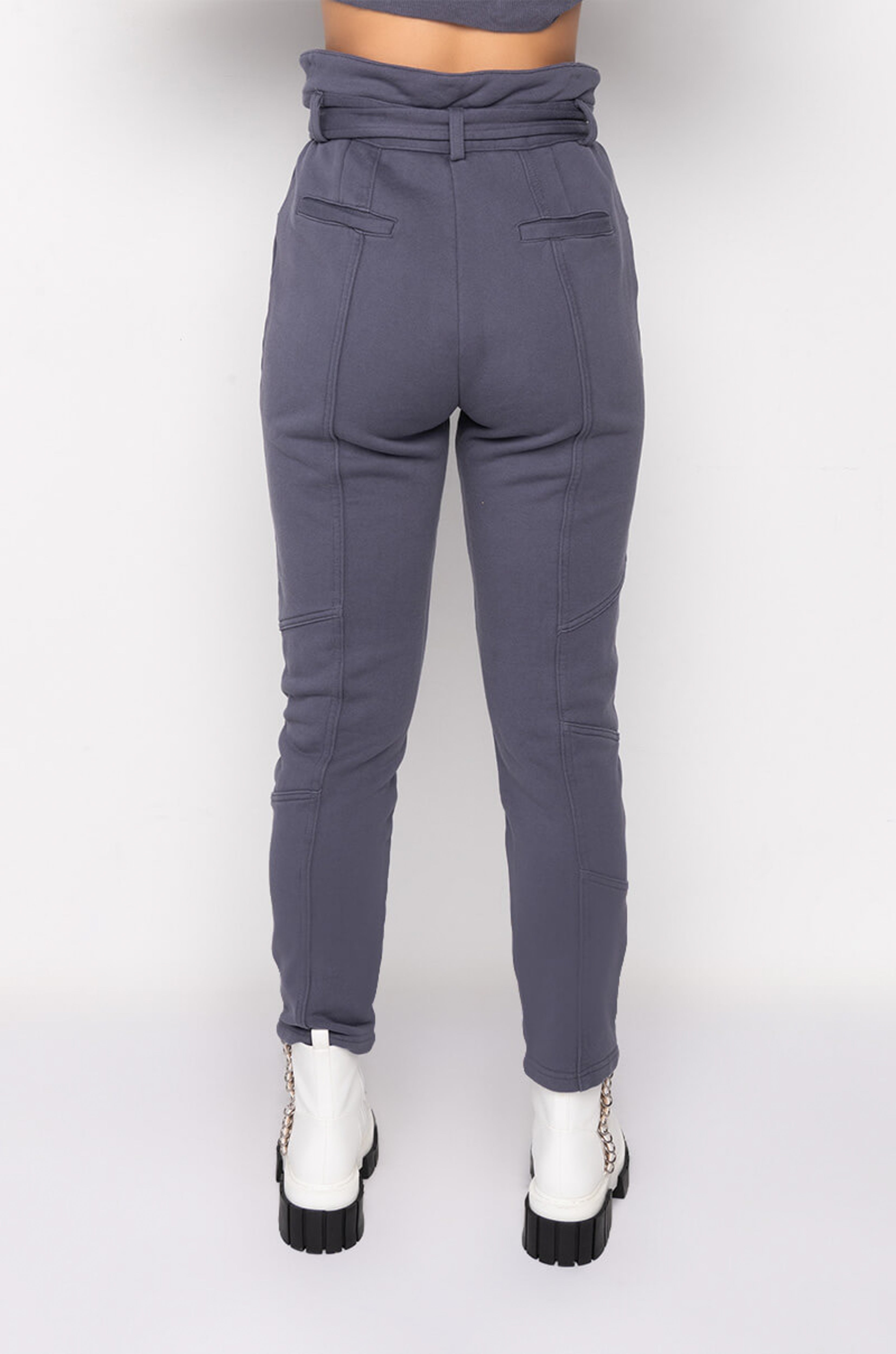 BONSOIR HIGH WASIT SKINNY SWEATPANT