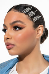 BOSS ASS B HAIR CLIP SET