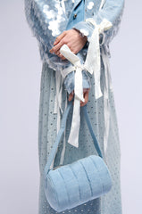 BRENTWOOD DENIM SHOULDER BAG