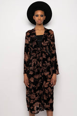 BURNOUT LOVE DRUG KIMONO TRENCH