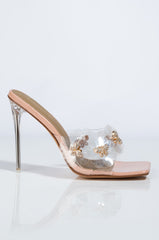 BUTTERFLY SECRET CLEAR MULE