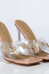 BUTTERFLY SECRET CLEAR MULE
