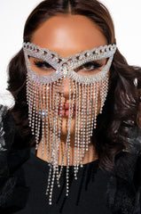 BUTTERFLY RHINESTONE MASK